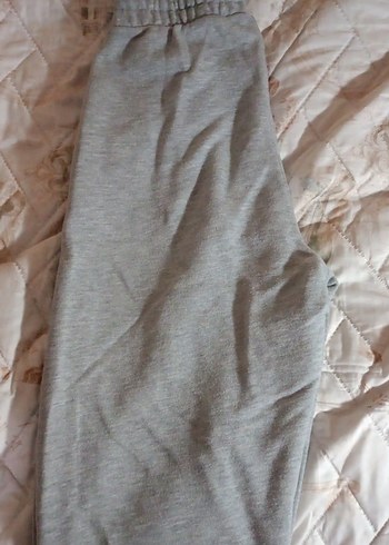 Gri Rahat Kesim Kadın Eşofman Altı - Görsel 5