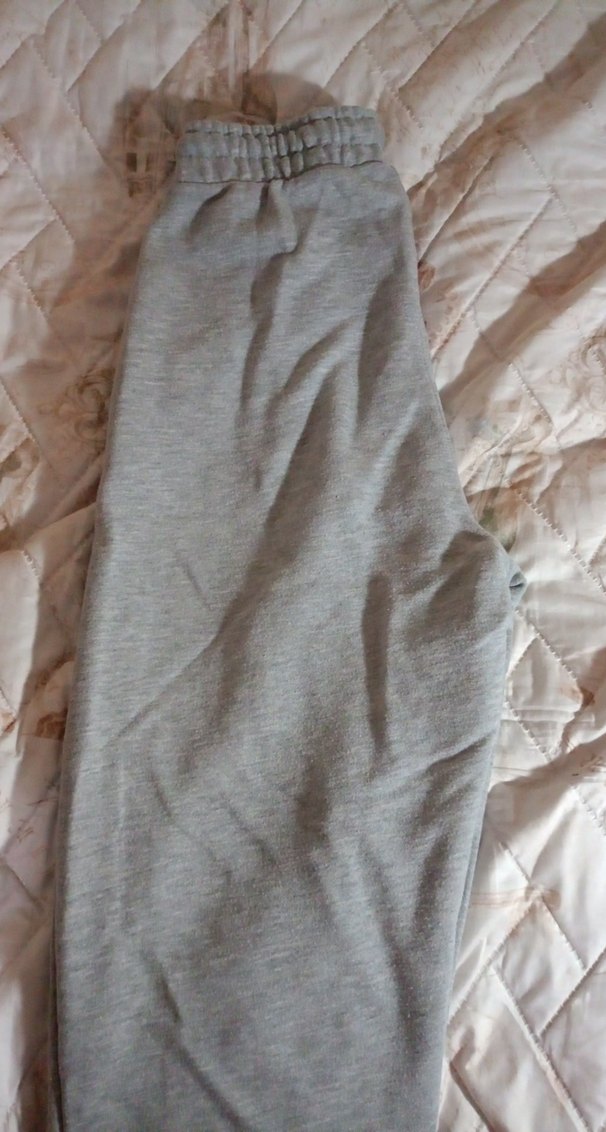 Gri Rahat Kesim Kadın Eşofman Altı - Görsel 5