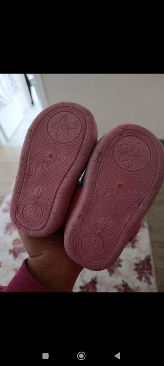 Kız Çocuk Nakışlı panduf - Görsel 4