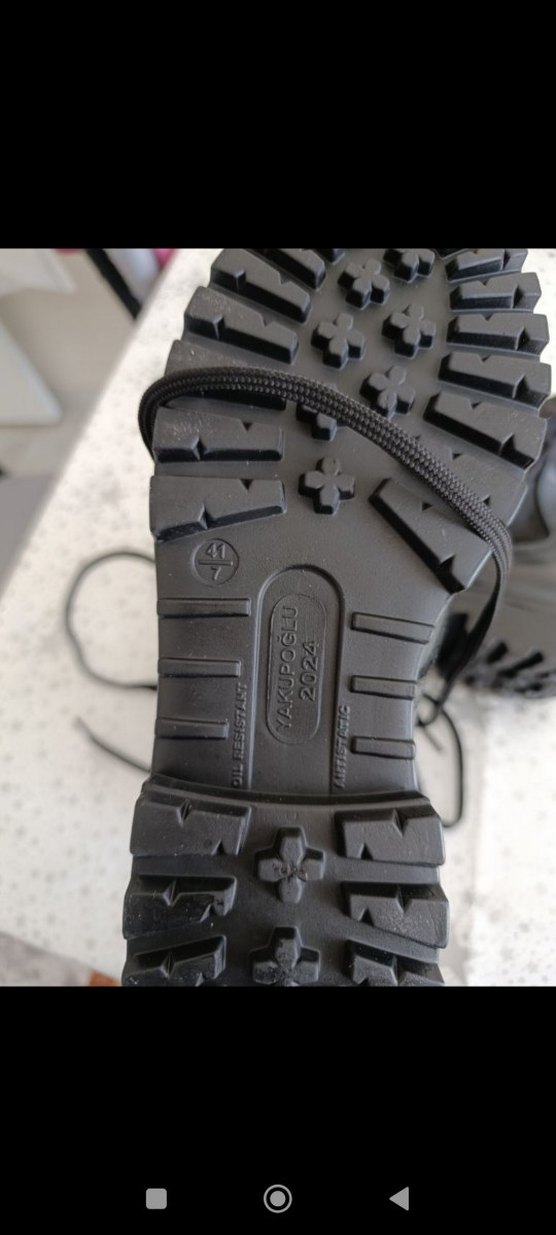 Siyah Kamuflaj Desenli Erkek Goth Bot - Görsel 4