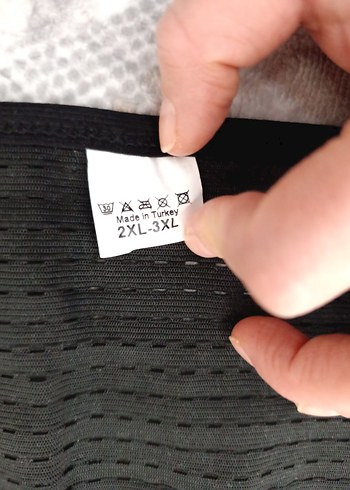 Siyah bel Korsesi Midi Boy - Görsel 3