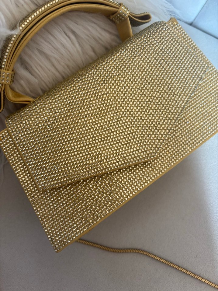 Parlak Gold Kadın Çanta - Görsel 2