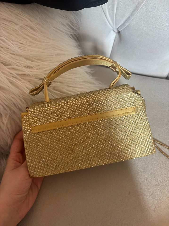 Parlak Gold Kadın Çanta - Görsel 3