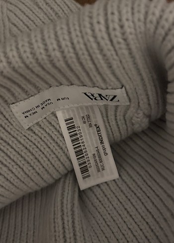 Gri Örgü Kadın Bere - Görsel 3