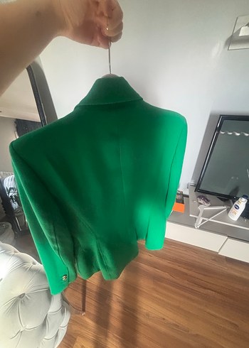 Yeşil Düğmeli zara etiketli Kadın Blazer Ceket - Görsel 2
