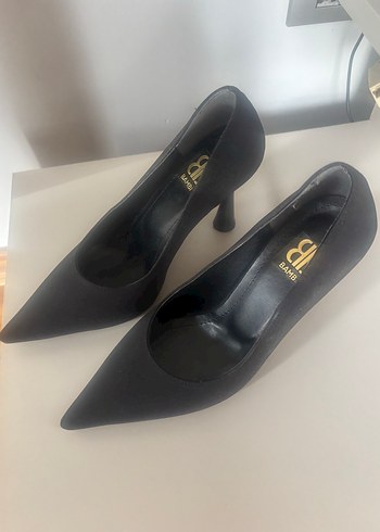 Bambi ayakkabı siyah topuklu - Görsel 2