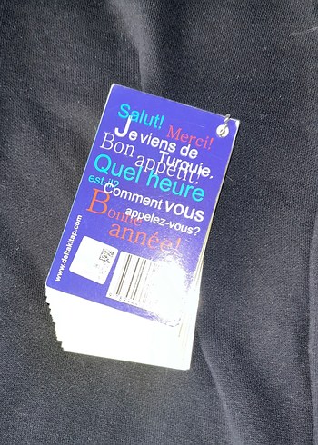 Fransızca Dil Kartları Konuşma Kılavuzlu - Görsel 2