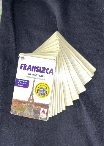 Fransızca Dil Kartları Konuşma Kılavuzlu - Görsel 3