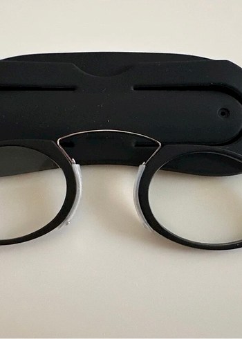 +1.00 okuma gözlüğü  sıfır  hafif ve şık siyah çerçeve - Görsel 2