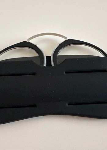 +1.00 okuma gözlüğü  sıfır  hafif ve şık siyah çerçeve - Görsel 3