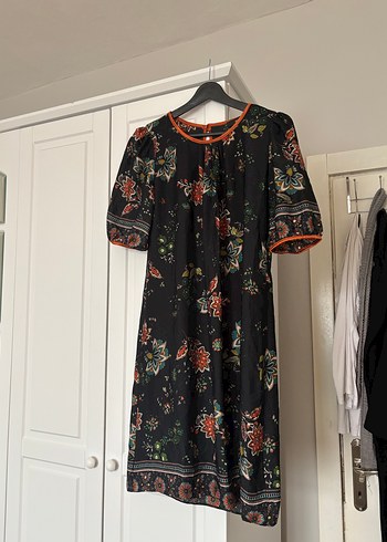 Bohem Desenli Midi Kadın Elbise - Görsel 6