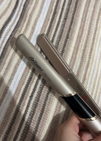 Bej Gri Dijital Ekranlı Saç Düzleştirici - Görsel 3