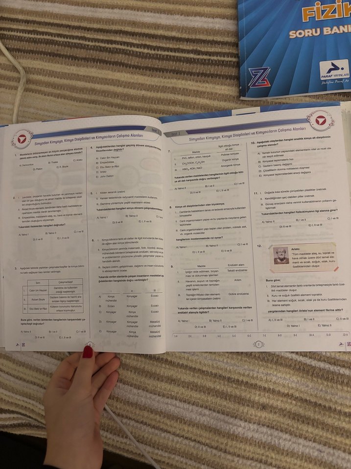 TYT Garanti Fen Bilimleri Konu Özetli Soru Bankası - Görsel 5