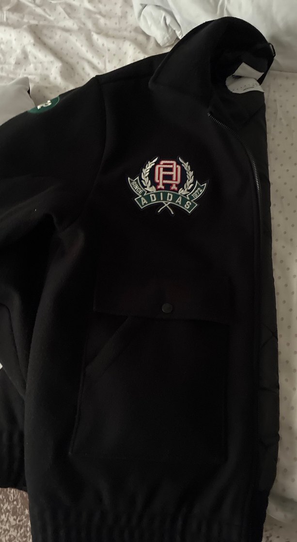 Siyah Adidas Erkek Spor Ceket - Görsel 3