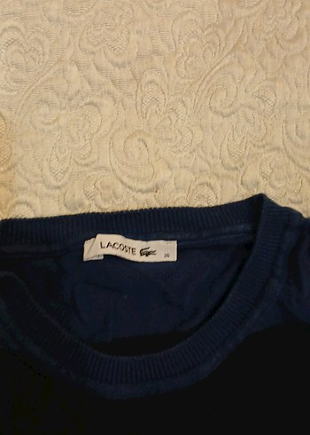 Çizgili Kısa Kollu Triko Midi Elbise - Görsel 2