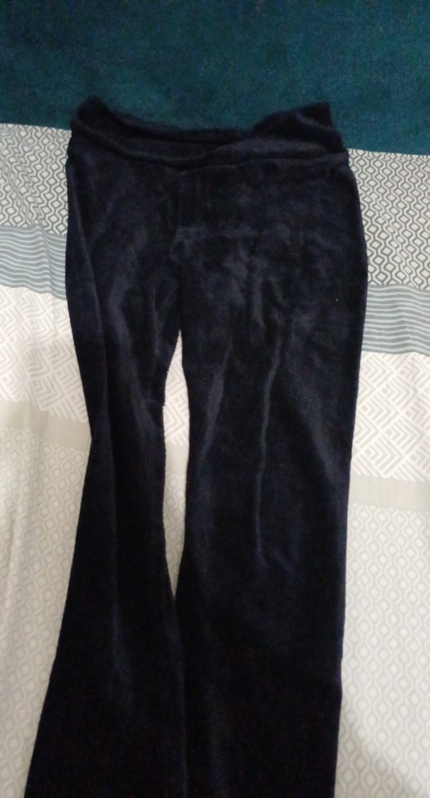 Siyah Pilili Kadın Tayt - Görsel 3