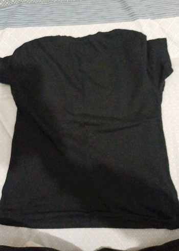 Baskılı Siyah Kısa Kollu Tişört - Görsel 2