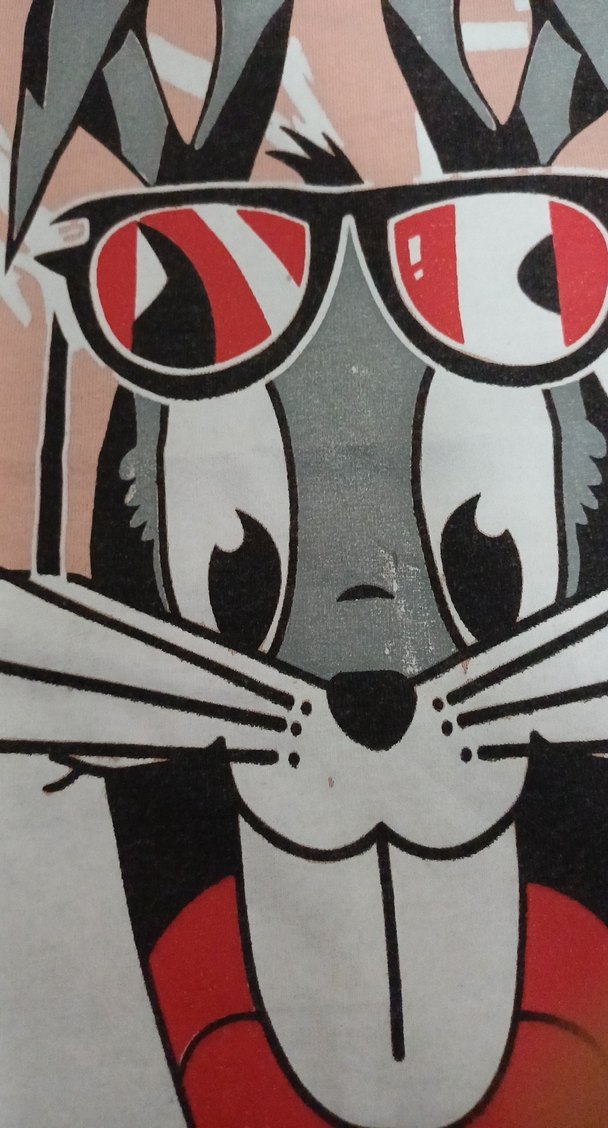 Pembe Baskılı Tişörtü - Görsel 3