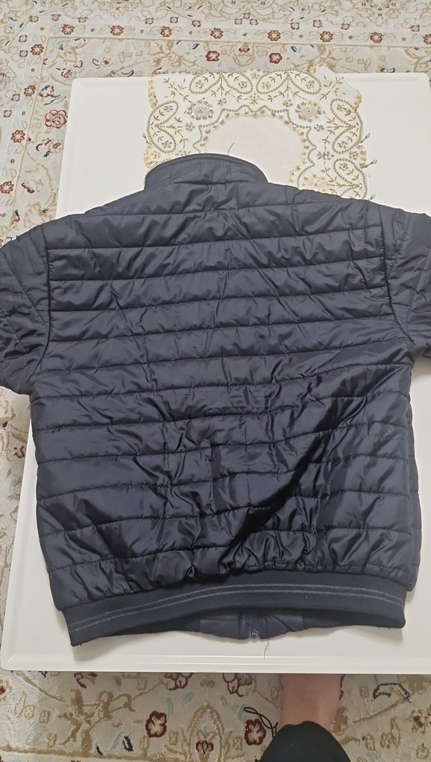 TommyHilfiger Siyah Yakalı Su Geçirmez Street Wear Mont. - Görsel 5