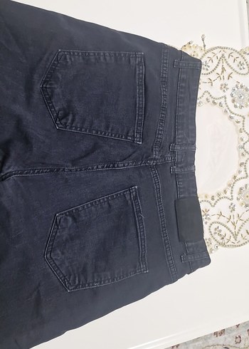 Defacto Comfort Tip 32/30 beden dar kesim siyah pantolon. - Görsel 5