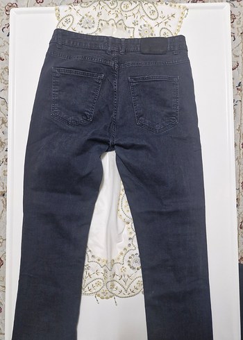 Defacto Comfort Tip 32/30 beden dar kesim siyah pantolon. - Görsel 2