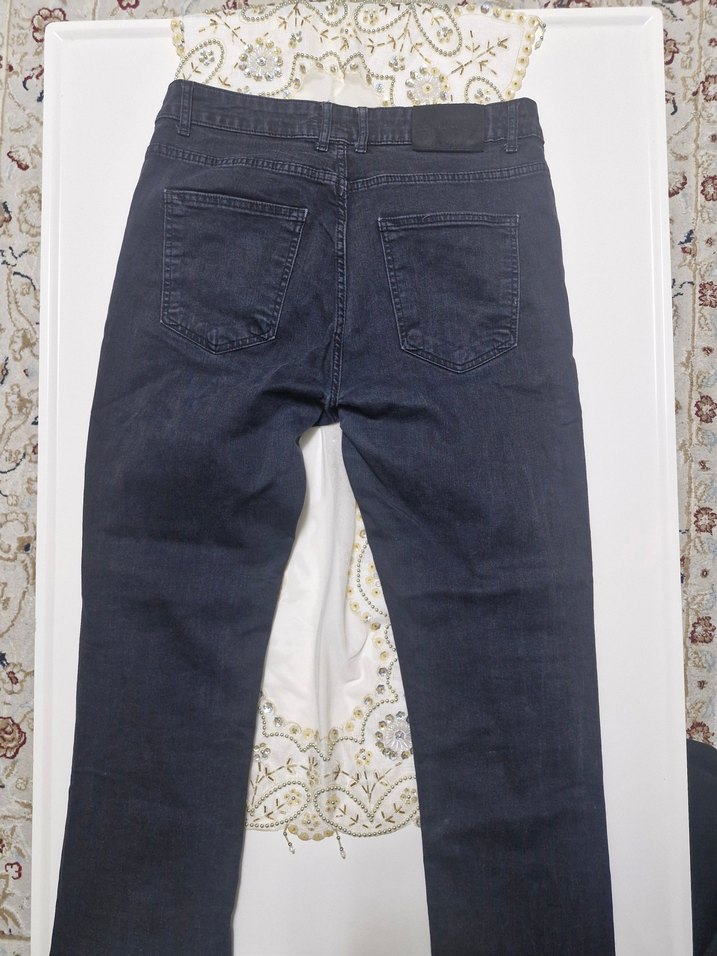 Defacto Comfort Tip 32/30 beden dar kesim siyah pantolon. - Görsel 2