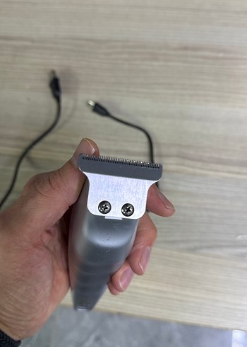 Gri Şarjlı sakal Kesme Makinesi - Görsel 3