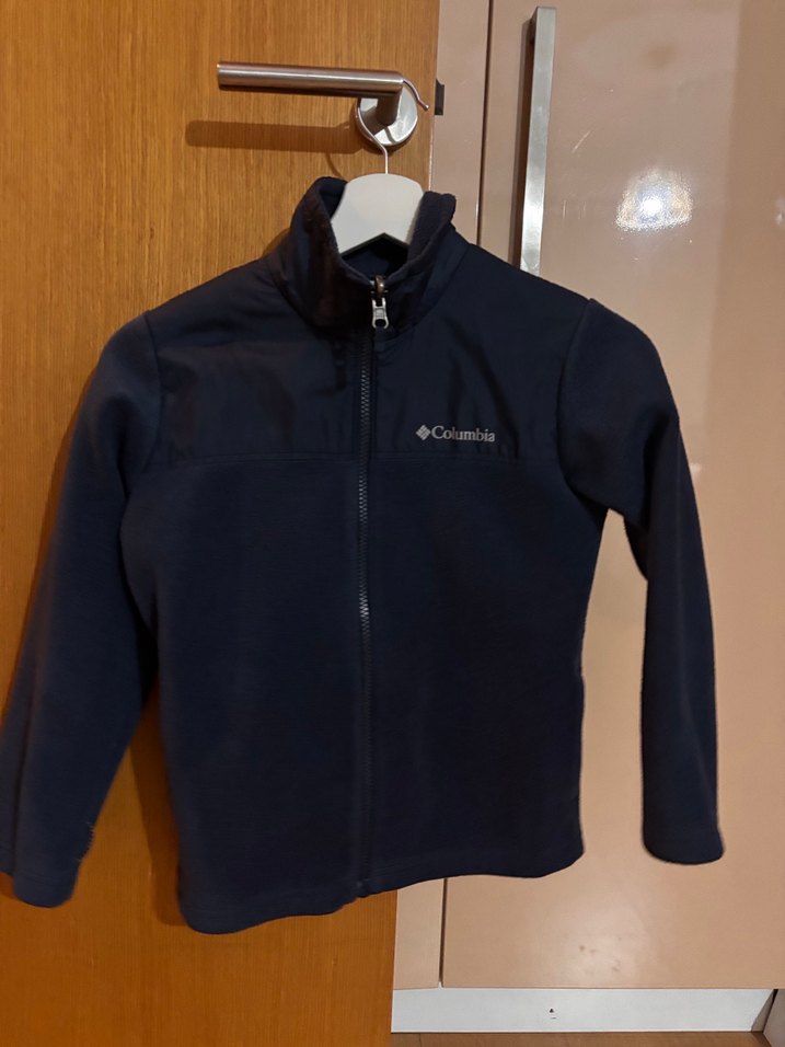 Erkek Çocuk Mavi Kapüşonlu Mont - Görsel 3