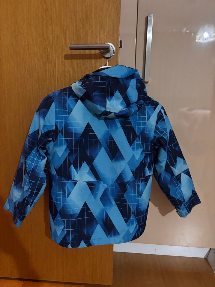 Erkek Çocuk Mavi Kapüşonlu Mont - Görsel 2