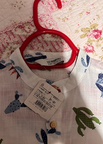 Erkek Çocuk Kısa Kollu Baskılı Gömlek - Görsel 3