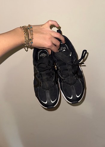 Orginal Nike Siyah  Bağcıklı Spor Ayakkabı - Görsel 2