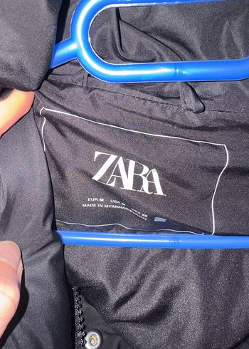 Siyah Fermuarlı Kadın Kışlık Mont M beden - Görsel 3