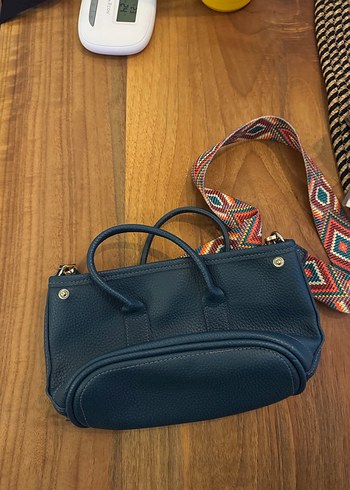 Mudo Petrol rengi Bohem Kadın Çanta - Görsel 3