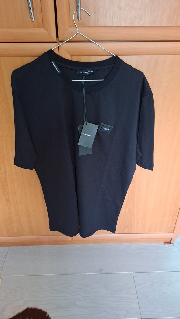 Erkek Siyah Basic Pamuklu Tişört - Görsel 3