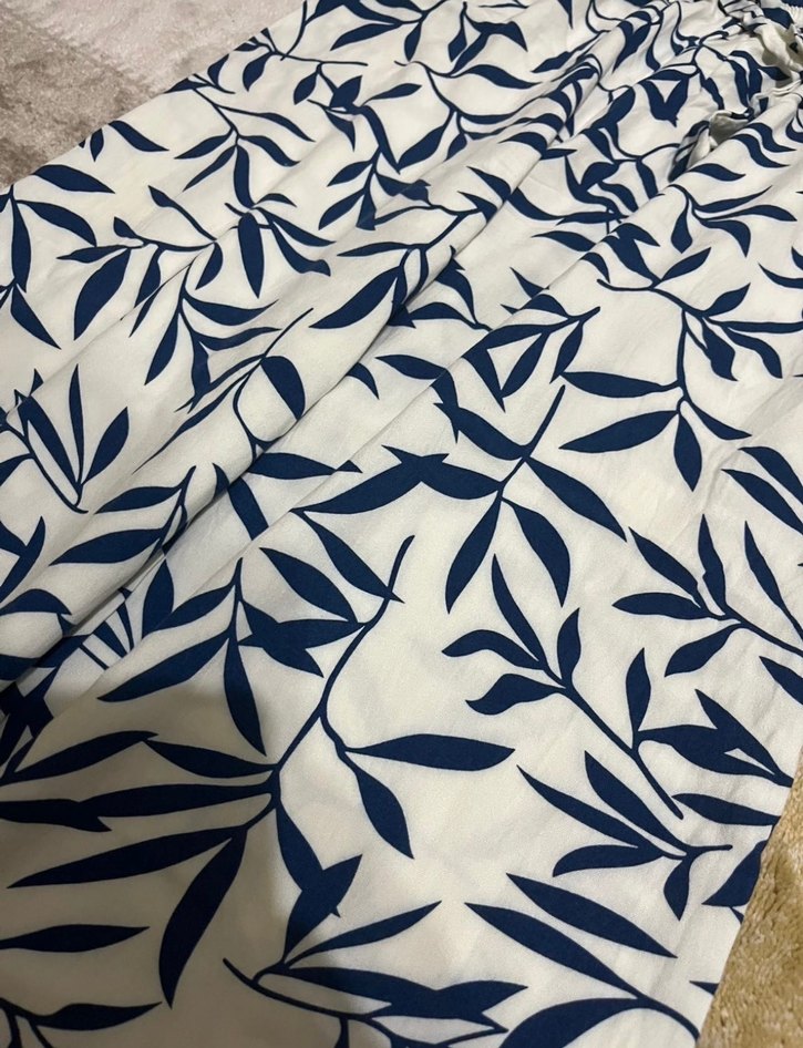 Bohem Tarzı Geniş Kesim Desenli Kadın Pantolon - Görsel 2