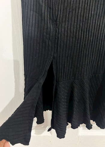 Siyah Piliseli  Kadın Etek - Görsel 3