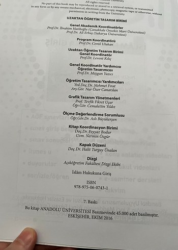 İslâm Hukukuna Giriş - Anadolu Üniversitesi - Görsel 3