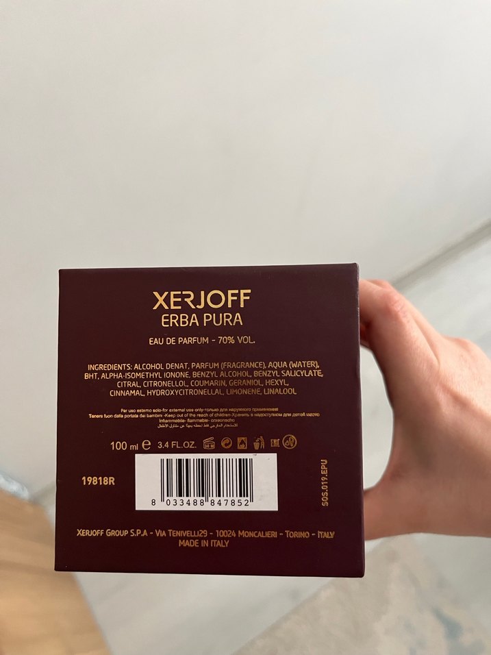 Xerjoff Erba Pura Kadın Parfümü 100 ml - Görsel 2