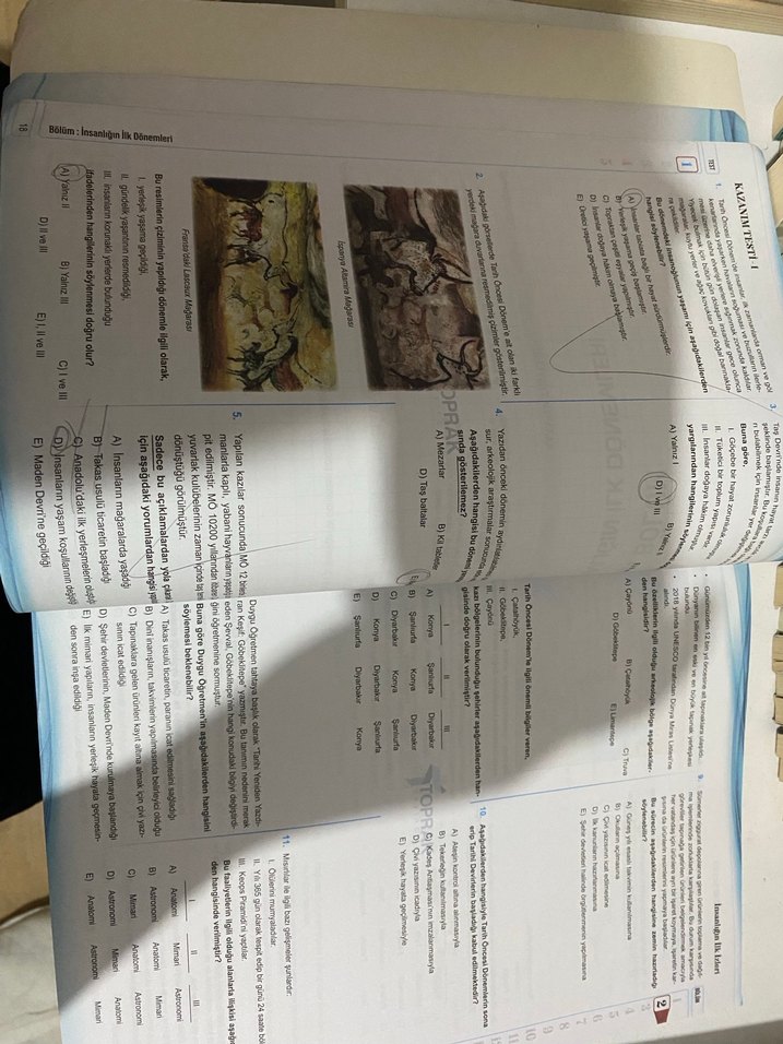 TYT Tarih Soru Bankası - Toprak Yayıncılık - Görsel 2