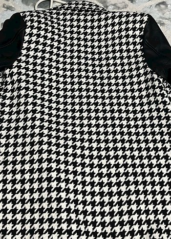 Siyah Nakışlı Kadın Biker Clutch Çanta - Görsel 2