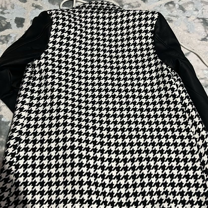 Siyah Nakışlı Kadın Biker Clutch Çanta - Görsel 2