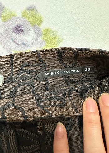 Mudo Kahverengi Mini Etek - Görsel 2