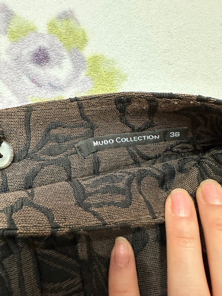 Mudo Kahverengi Mini Etek - Görsel 2