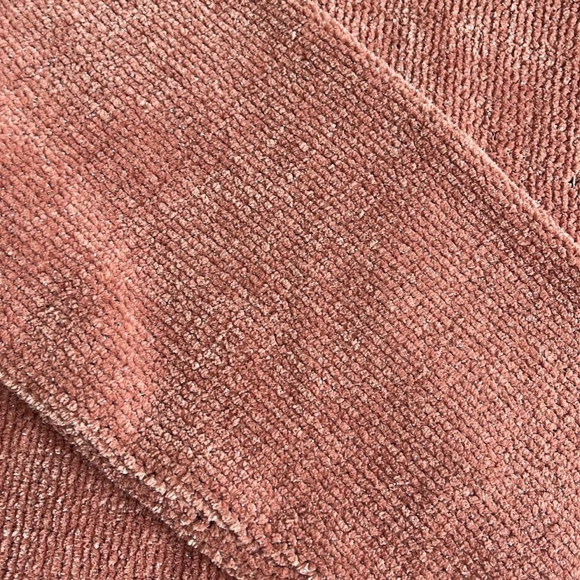 Pembe Triko Boğazlı Kadın Kazak - Görsel 2