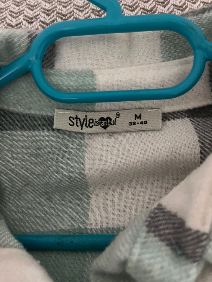 Düğmeli Kadın Gömlek - Görsel 2