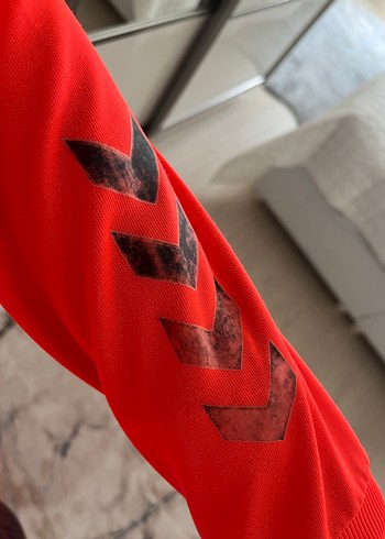 Turuncu Fermuarlı Spor Kadın Ceket - Görsel 3