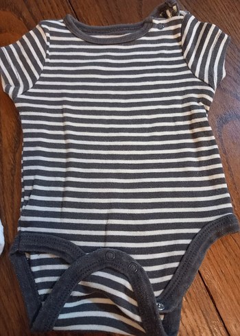 Bebek Erkek Kısa Kollu Pamuklu Body Seti - Görsel 2