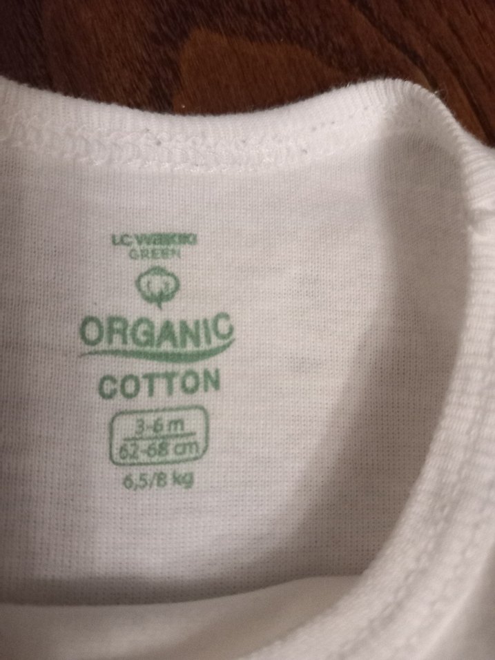 Gri Baskılı Kısa Kollu Bebek Body 3'lü set - Görsel 5