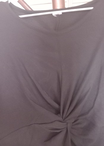 Uzun Siyah Hamile Elbise V-Yaka, Uzun Kollu - Görsel 2