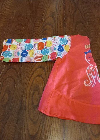 Renkli Baskılı Bebek Önlüğü - Görsel 8